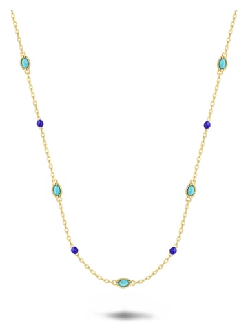 Nomad Vergold. Halskette mit Schmuckelementen - (L)39 cm