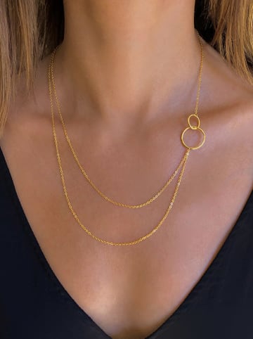 Taboo Vergulde ketting met sierelement - (L)50 cm