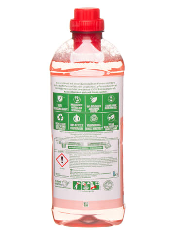 Ajax 6er-Set: Allzweckreiniger "Hibiskusblüten", je 1 l