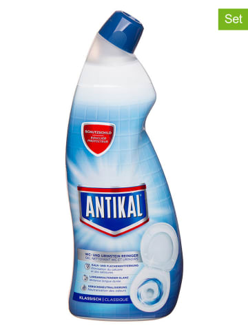 ANTIKAL 8er-Set: WC-Reiniger "Antikalk WC und Urinstein Klassisch" - 750ml