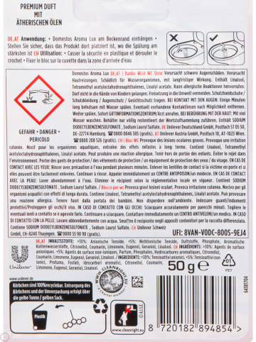 Domestos 9er-Set: WC-Steine ''Lux Dahlia Romance'', 9x 50 g