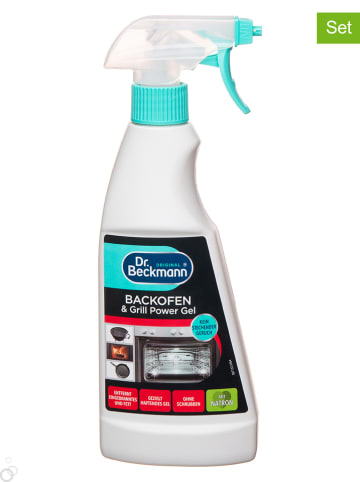 Dr. Beckmann 6er-Set: Grill- & Backofenreiniger ''Power Gel'', je 375 ml