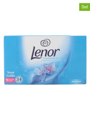 Lenor 6er-Set: Trocknertücher "Aprilfrisch"", je 34 Stück