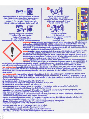 Persil Waschmitteltabs "Color Power Bars", 1,77 kg