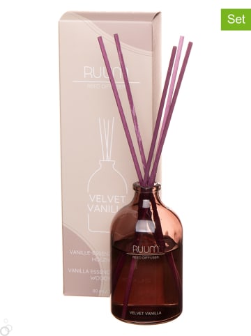Ruum 6er-Set: Raumdüfte ''Velvet Vanilla'', je 80 ml