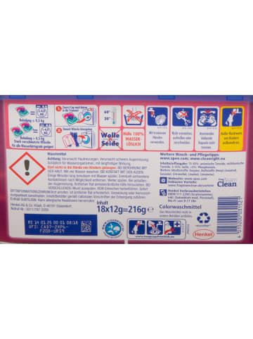 Spee 4er-Set: Colorwaschmitteltabs "4in1 Color", 4 x 216 g