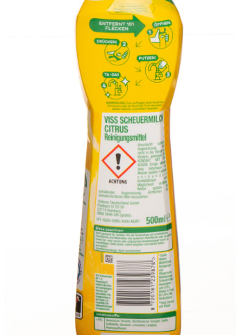 Viss 8er-Set: Scheuermilch "Citrus", je 500 ml