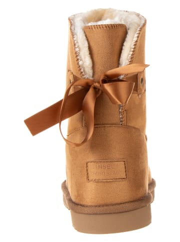 Inselhauptstadt Winterboots lichtbruin