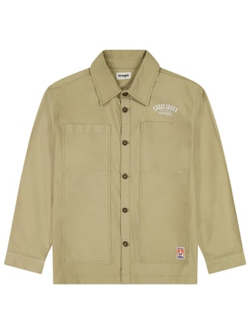 Wrangler Kurtka koszulowa w kolorze beżowym