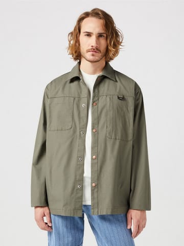 Wrangler Kurtka przejściowa w kolorze khaki