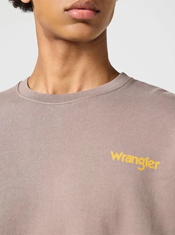 Wrangler Sweatshirt lichtroze