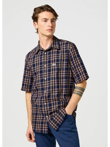 Wrangler Koszula w kolorze granatowym