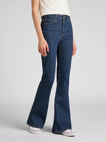 Lee Spijkerbroek "Breese" - slim fit - donkerblauw