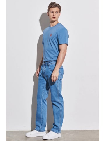 Wrangler Spijkerbroek "Texas" - regluar fit - blauw