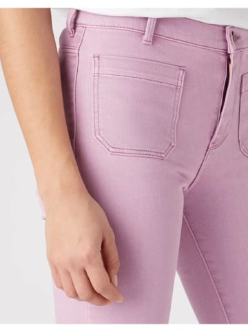 Wrangler Spijkerbroek - flare fit - lichtroze
