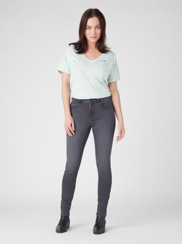 Wrangler Spijkerbroek "Ashes" - skinny fit - grijs