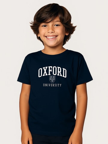WOOOP Shirt "Oxford University" in Dunkelblau