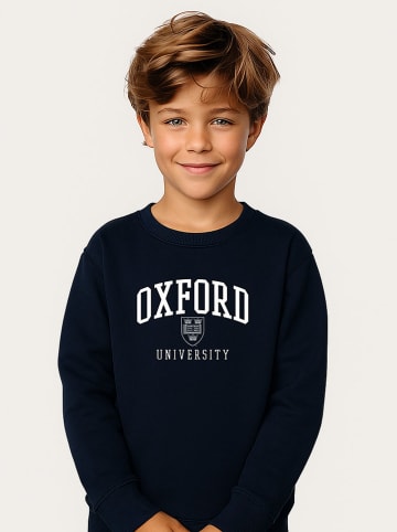 WOOOP Sweatshirt "Oxford University" in Dunkelblau