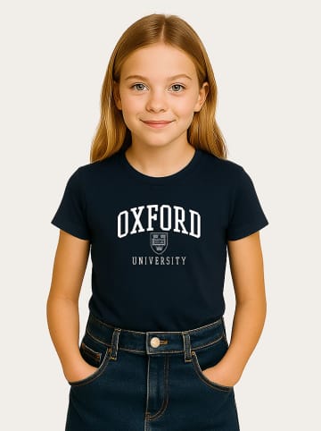 WOOOP Shirt "Oxford University" in Dunkelblau