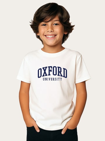 WOOOP Shirt "Oxford University 2" in Weiß