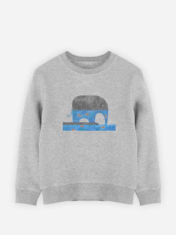 WOOOP Sweatshirt in Grau