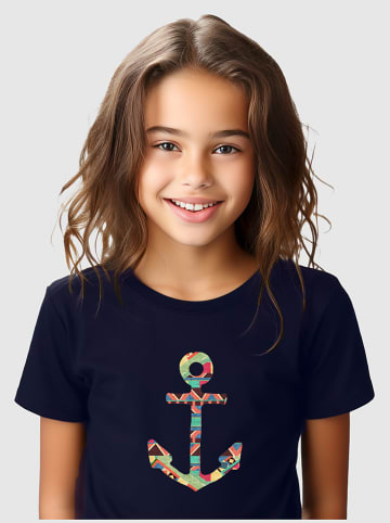 WOOOP Shirt "You make me home" in Dunkelblau