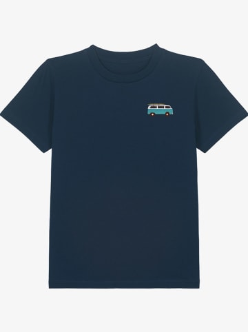 WOOOP Shirt "Blue van" in Dunkelblau