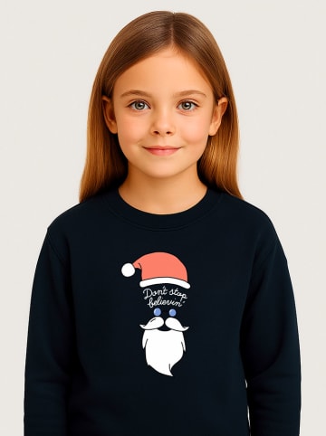 WOOOP Sweatshirt "Don't stop believin" in Schwarz