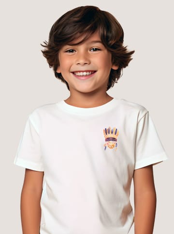 WOOOP Shirt "Big chief" in Weiß