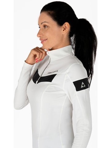 Fischer Fleecepullover "Gittan" in Weiß