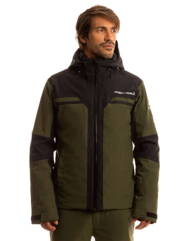 Fischer Ski-/ Snowboardjacke in Khaki/ Schwarz