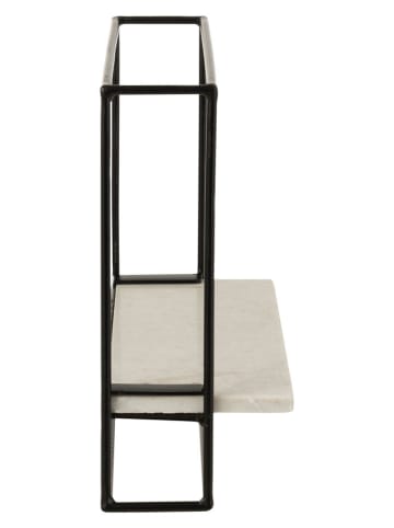 J Line Wandregal in Beige/ Schwarz - (B)35 x (H)35 x (T)15,5 cm