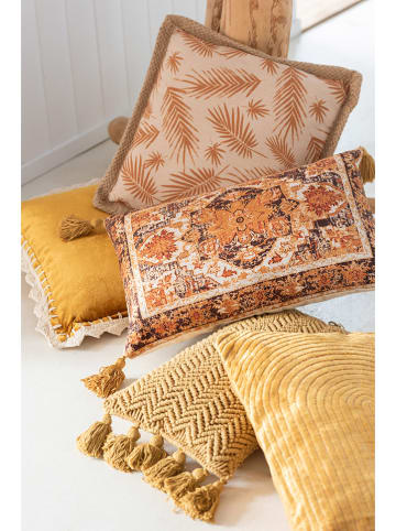 J Line Poduszka w kolorze jasnobrązowym - 40 x 60 cm