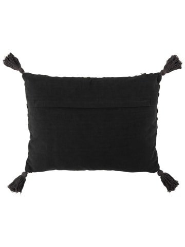 J Line Kissen ''Kreise'' in Schwarz - (L)50 x (B)75 cm