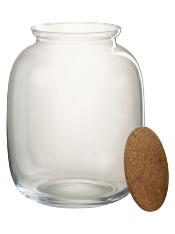 J Line Vorratsglas in Transparent/ Braun - (H)31 x Ø 24 cm 