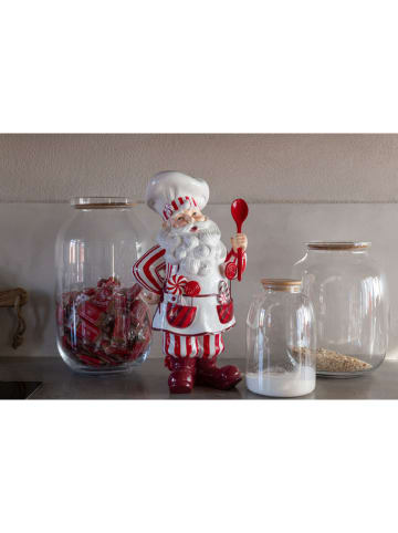 J Line Słoik w kolorze brązowym - wys. 31 x Ø 24 cm