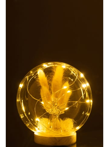 J Line Lampa dekoracyjna w kolorze beżowym - wys. 16 x Ø 15 cm