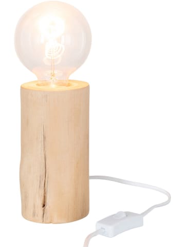 J Line Dekoracja LED w kolorze jasnobrązowym - 8,5 x 16 x 8 cm