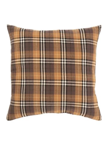 J Line Kissen in Hellbraun - (L)38 x (B)38 cm