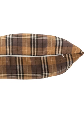 J Line Kissen in Hellbraun - (L)38 x (B)38 cm