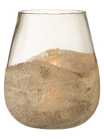 J Line Świecznik w kolorze złotym - wys. 31 x Ø 25 cm