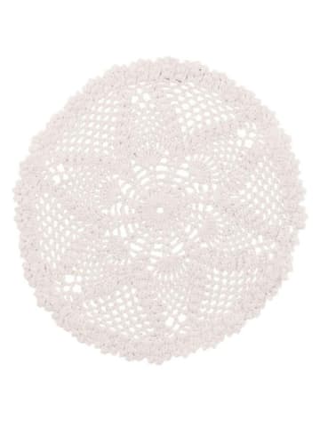 J Line Tischset in Weiß - Ø 32,5 cm 