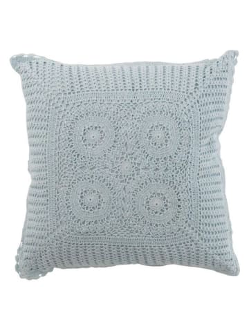 J Line Poduszka w kolorze błękitnym - 45 x 45 cm