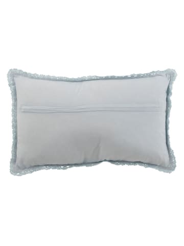 J Line Poduszka w kolorze błękitnym - 51 x 30 cm