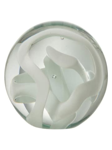 J Line Dekoracja w kolorze białym - wys. 10 x Ø 10 cm