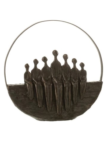 J Line Dekoracja w kolorze brązowym - Ø 30 cm