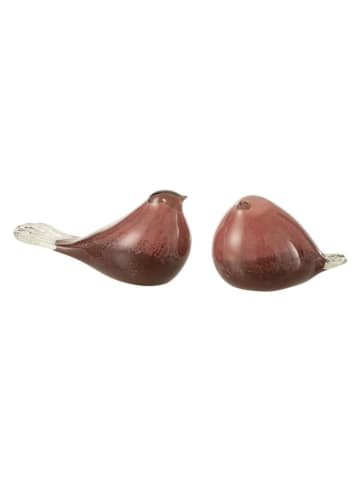 J Line Dekoobjekt in Rosa/ Braun - (B)20 x (H)9 cm