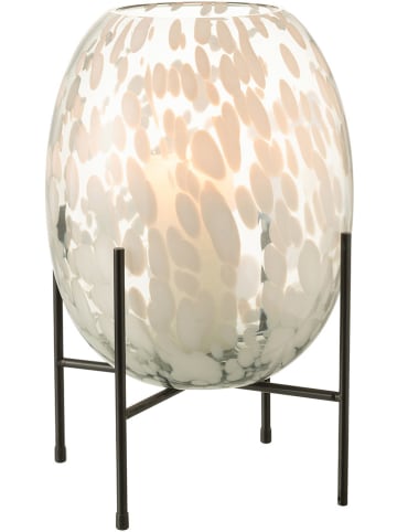 J Line Vase mit Sockel in Weiß - (H)37 x Ø 23 cm