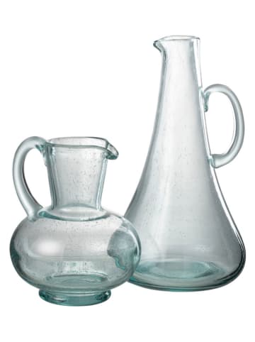 J Line Karaffe in Hellblau - (H)34 x Ø 19,5 cm