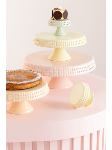 J Line Etagere in Gelb - (H)14 x Ø 34,5 cm